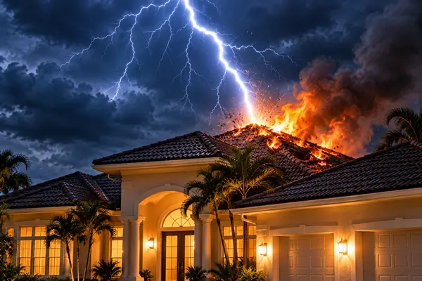 Home Struck by Lightning